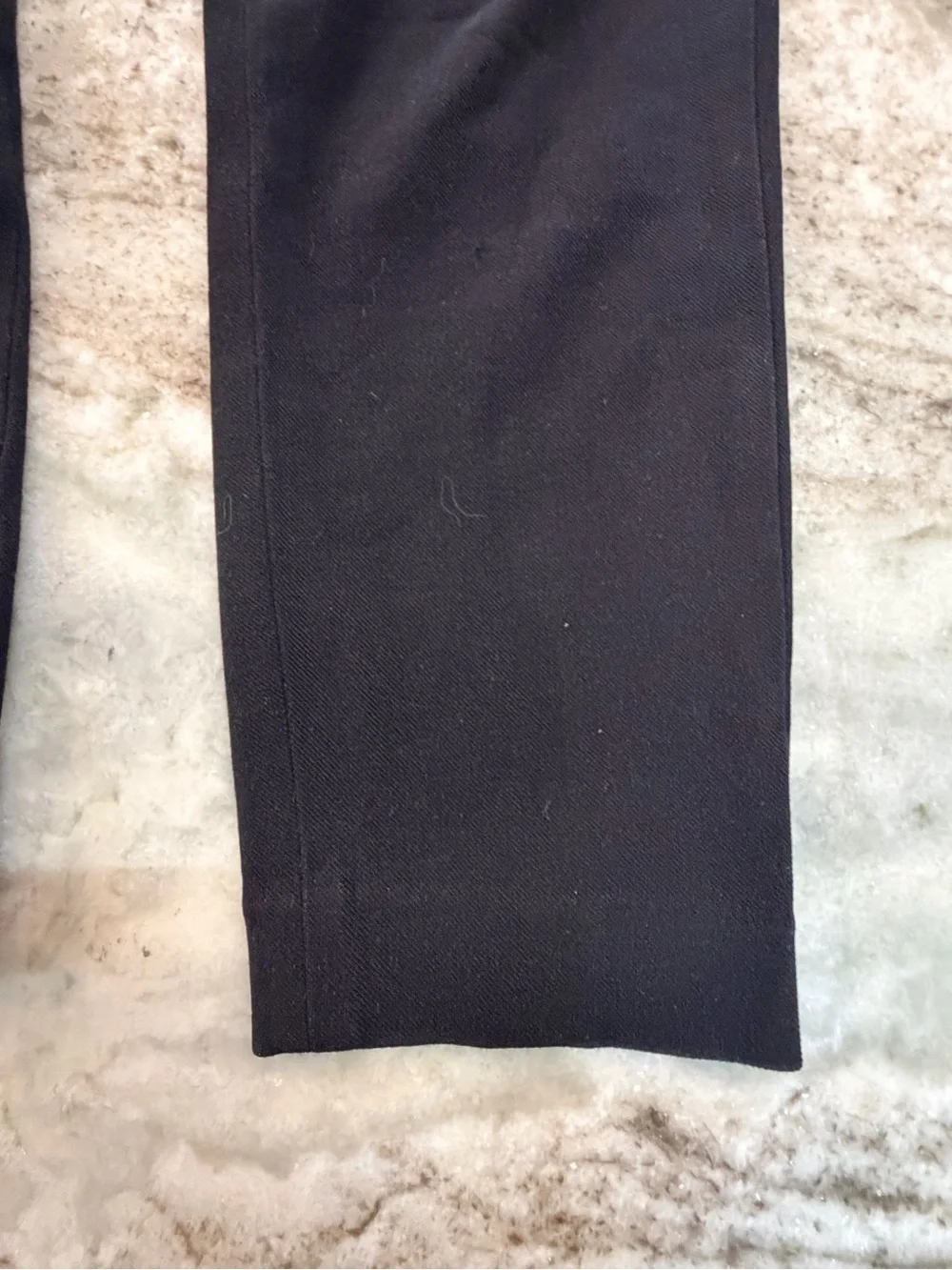 Express Women’s 0P Petite Black Stretch+ Dress Pants Career Trousers